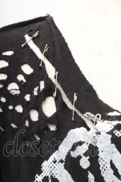 画像4: SEXY DYNAMITE LONDON / セディショナリーズカットソー  黒 S-26-01-31-1014-PU-BL-HR-ZS