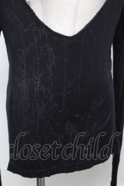 画像3: Sixh / ロッbグノースリーブカットソー  黒 S-26-01-31-1016-HN-TO-HR-ZS