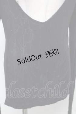 画像3: Sixh / ロングスリーブカットソー  黒 S-26-01-31-1016-HN-TO-HR-ZS