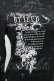 画像3: h.naoto Blood / プリント裾レースカットソー  黒 S-26-01-31-1017-HN-TO-HR-ZS (3)
