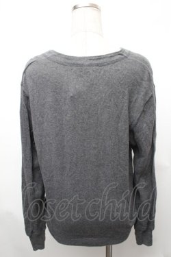 画像2: HYSTERIC GLAMOUR / スカルプリントニットカーディガン  グレー S-26-01-31-1022-PU-TO-HR-ZS