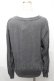 画像2: HYSTERIC GLAMOUR / スカルプリントニットカーディガン  グレー S-26-01-31-1022-PU-TO-HR-ZS (2)