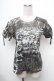 画像1: h.ANARCHY / プリントタイダイTシャツ  カーキｘ白 S-26-01-31-1024-HN-TS-HR-ZS (1)