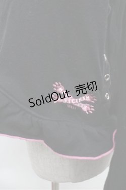 画像5: MAM MAXICIMAM / ねこみみパーカー  黒ｘピンク S-26-01-31-055-0-TO-HR-ZS