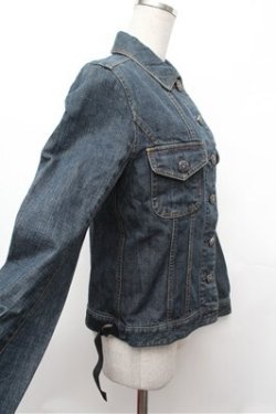 画像2: INGEBORG / サイドベルトデニムジャケット   S-26-01-31-058-LO-BL-HR-ZS