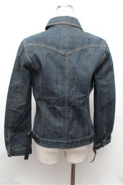 画像3: INGEBORG / サイドベルトデニムジャケット   S-26-01-31-058-LO-BL-HR-ZS