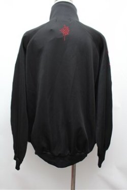画像4: AdaNous / 曼珠沙華ジャージ  黒ｘ赤 S-26-01-31-060-PU-JA-AS-ZS
