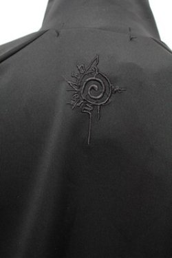 画像5: AdaNous / 曼珠沙華ジャージ  黒 S-26-01-31-062-PU-JA-AS-ZS