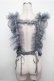 画像2: Vallee lys / Nocturne Tulle Harness  ブルー S-26-01-31-014-GO-TO-HR-ZS (2)