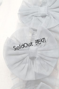 画像3: Vallee lys / Nocturne Tulle Harness  ブルー S-26-01-31-014-GO-TO-HR-ZS