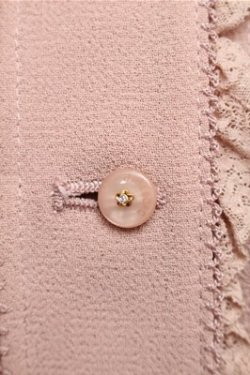 画像4: INGEBORG / フロントピンタック&レース襟ブラウス  ピンク S-26-01-31-022-LO-BL-HR-ZS