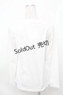 画像2: ALGONQUINS / プリントカットソー  白 S-26-01-31-027-AL-TS-HR-ZS