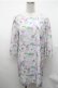 画像1: franche lippee black / フラワーアニマル総柄ワンピース M ラベンダー S-26-02-01-036-LO-OP-TE-ZS (1)