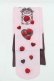 画像2: BABY,THE STARS SHINE BRIGHT / Strawberry Loves Chocolateオーバーニーソックス  ピンク S-26-02-01-004-BA-AC-AS-ZS (2)