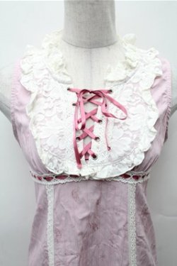 画像3: h.Jelly HONEY / プリントノースリーブワンピース  ピンク S-26-02-01-055-HN-TO-HR-ZS