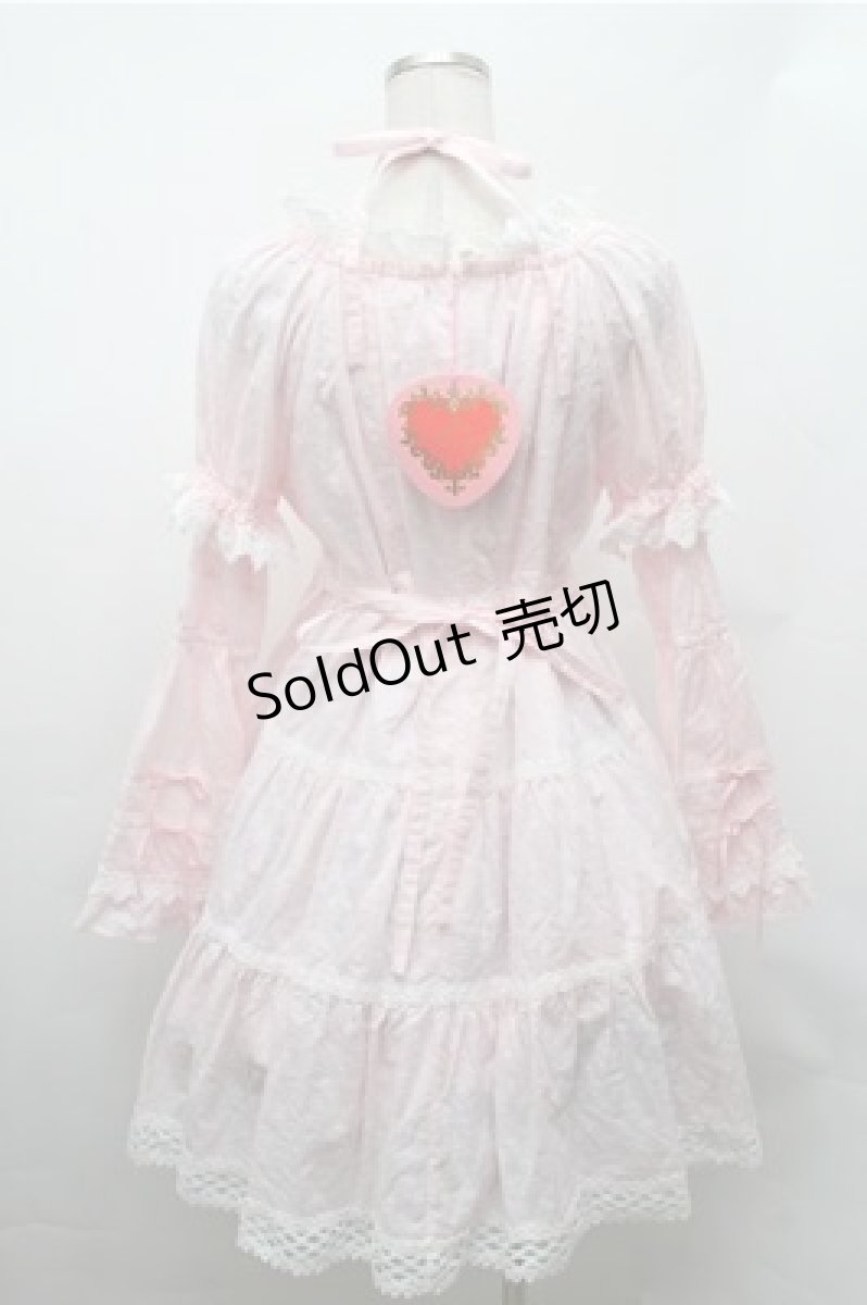 画像2: BABY,THE STARS SHINE BRIGHT / はわせドールワンピース&ヘッドドレスセット  ピンク S-26-02-01-057-BA-OP-AS-ZS (2)