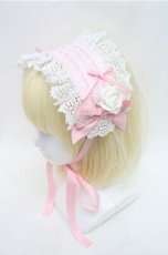 画像5: BABY,THE STARS SHINE BRIGHT / はわせドールワンピース&ヘッドドレスセット  ピンク S-26-02-01-057-BA-OP-AS-ZS (5)