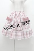 BABY,THE STARS SHINE BRIGHT / Mary Stuartタータンチェックスカート  ピンク S-26-02-01-058-BA-SK-AS-ZS