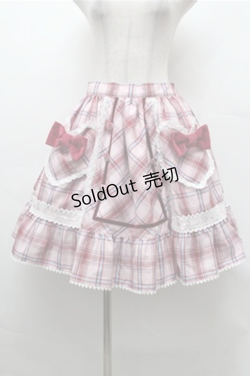 画像1: BABY,THE STARS SHINE BRIGHT / Mary Stuartタータンチェックスカート  ピンク S-26-02-01-058-BA-SK-AS-ZS (1)