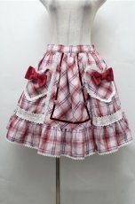 画像1: BABY,THE STARS SHINE BRIGHT / Mary Stuartタータンチェックスカート  ピンク S-26-02-01-058-BA-SK-AS-ZS (1)