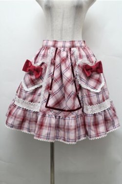 画像1: BABY,THE STARS SHINE BRIGHT / Mary Stuartタータンチェックスカート  ピンク S-26-02-01-058-BA-SK-AS-ZS