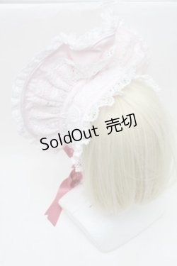 画像3: BABY,THE STARS SHINE BRIGHT / エリザベスボンネット  ピンク S-26-02-01-011-BA-AC-AS-ZS