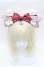 画像2: BABY,THE STARS SHINE BRIGHT / Waffle Cottonカチューシャ  ピンク S-26-02-01-016-BA-TO-AS-ZS (2)