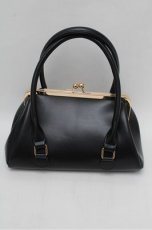 画像2: BABY,THE STARS SHINE BRIGHT / 王冠ガマ口BAG  黒×白 S-26-02-01-021-BA-BG-TE-ZS (2)