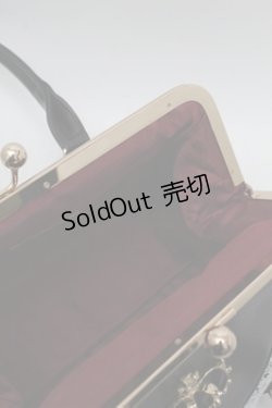 画像5: BABY,THE STARS SHINE BRIGHT / 王冠ガマ口BAG  黒×白 S-26-02-01-021-BA-BG-TE-ZS