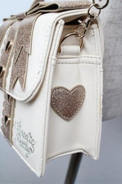 画像3: Angelic Pretty / Little Present Ribbonポシェット&パスケース  オフ S-26-02-01-022-AP-BG-AS-ZS