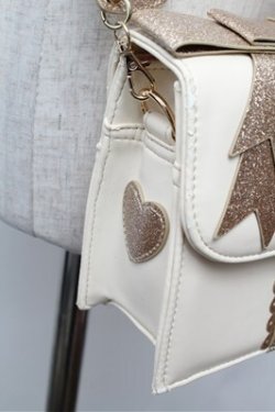 画像4: Angelic Pretty / Little Present Ribbonポシェット&パスケース  オフ S-26-02-01-022-AP-BG-AS-ZS