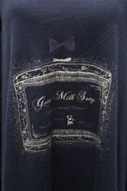 画像3: franche lippee black / プリントTシャツ M 黒 S-26-02-01-034-LO-BL-TE-ZS