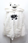 DimMoire / GLOOMY×DimMoire グル〜ミ〜ボアパーカー  白 S-26-02-04-004-0-CO-AS-ZS