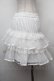 画像2: axes femme POETIQUE / ボリュームティアードミニスカート  白 S-26-02-04-042-AX-SK-HR-ZS (2)