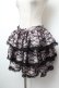 画像2: SEXY DYNAMITE LONDON / レースレイヤードサテンスカート  黒ｘピンク S-26-02-04-045-PU-SK-HR-ZS (2)