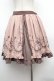 画像3: axes femme / カード刺繍スカート  ピンク S-26-02-04-047-AX-SK-AS-ZS (3)
