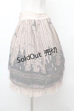 画像3: axes femme POETIQUE / ハロウィンメルヘン柄スカート  ベージュ S-26-02-04-051-AX-SK-HR-ZS