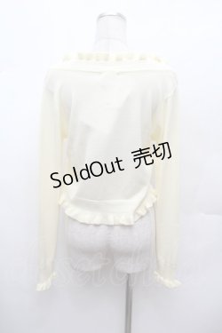 画像4: axes femme POETIQUE / ハートケーブルショートボレロ  オフ S-26-02-04-005-AX-TO-AS-ZS