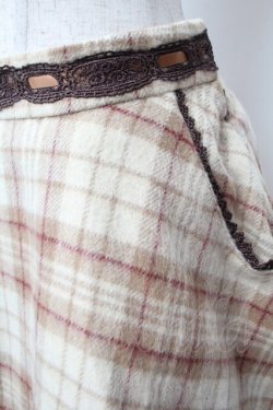 画像2: axes femme / チェックスカート  キナリ S-26-02-04-055-AX-SK-HR-ZS