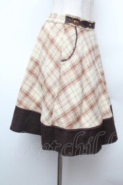 画像3: axes femme / チェックスカート  キナリ S-26-02-04-055-AX-SK-HR-ZS