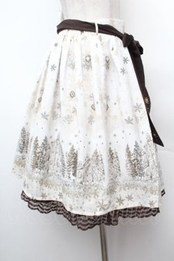 画像3: axes femme / 梯子レーススカート  ベージュ S-26-02-04-057-AX-SK-AS-ZS