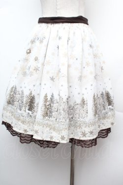 画像4: axes femme / 梯子レーススカート  ベージュ S-26-02-04-057-AX-SK-AS-ZS