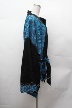 画像2: Deorart / 帯付 KIMONO風 トップス  黒 S-26-02-04-012-PU-TO-AS-ZS