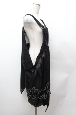 画像2: Deorart / 百奇夜行 袈裟風　レイヤードベスト  黒 S-26-02-04-018-PU-TO-AS-ZS