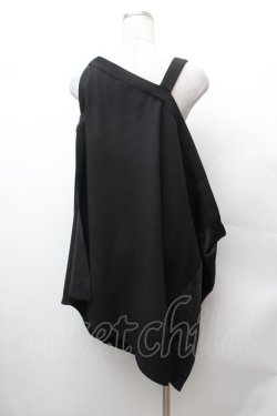 画像3: Deorart / 百奇夜行 袈裟風　レイヤードベスト  黒 S-26-02-04-018-PU-TO-AS-ZS