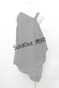 画像3: Deorart / 百奇夜行 袈裟風　レイヤードベスト  黒 S-26-02-04-018-PU-TO-AS-ZS