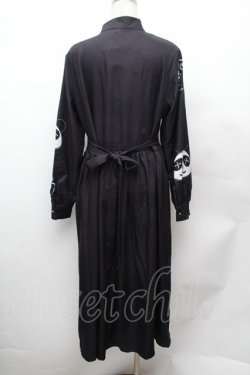 画像3: NieR Clothing / 田中さんチャイナデザインワンピース F 黒 S-26-02-04-021-PU-OP-TE-ZS