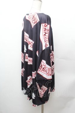 画像2: NieR Clothing / 勅令お札転写Tシャツ  黒 S-26-02-04-022-PU-TS-TE-ZS