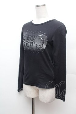 画像3: PUNK / プリントカットソー  黒 S-26-02-04-023-PU-TS-HR-ZS