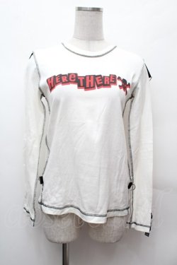 画像1: PUNK / プリントカットソー  白 S-26-02-04-003-PU-TS-HR-ZS